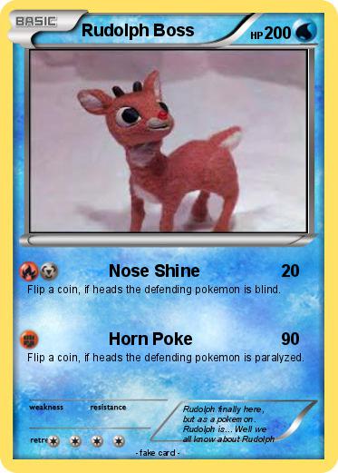 Pokemon Rudolph Boss