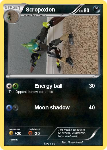 Pokemon Scropoxion