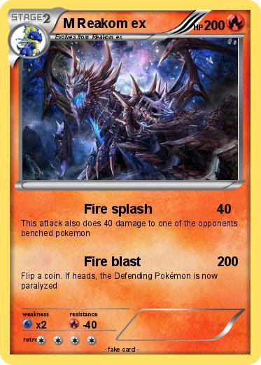 Pokemon M Reakom ex