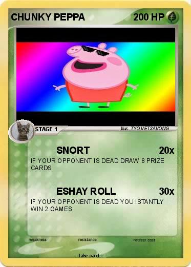 Pokemon CHUNKY PEPPA