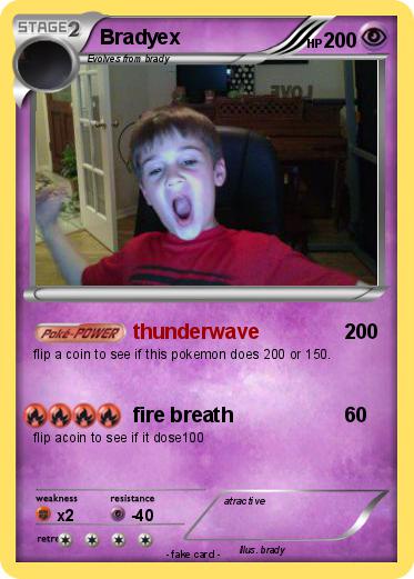 Pokemon Bradyex