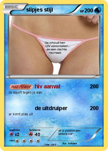 Pokemon slipjes stijl