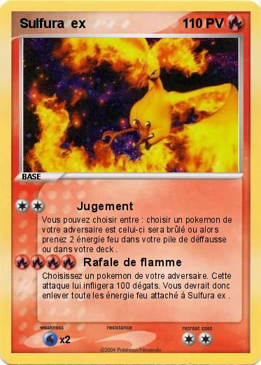 Pokemon Sulfura  ex