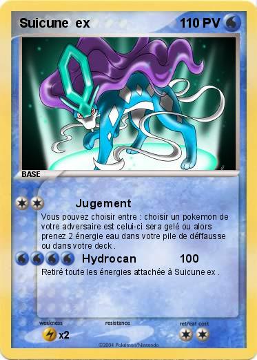Pokemon Suicune  ex
