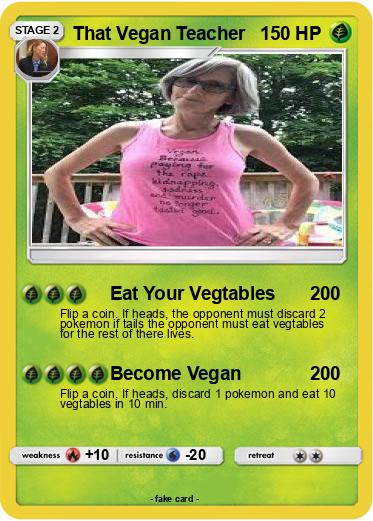 Pokemon That Vegan Teacher