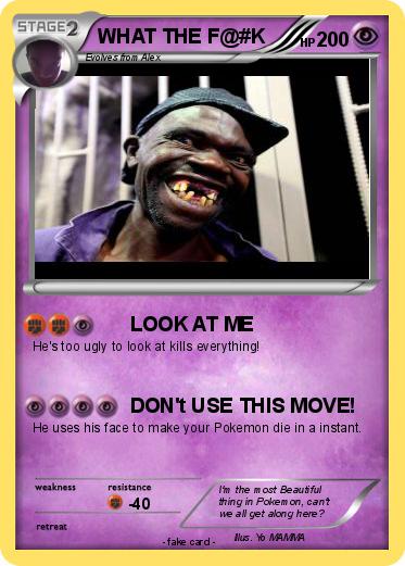 Pokemon WHAT THE F@#K