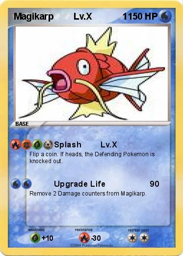 Pokemon Magikarp        Lv.X            1