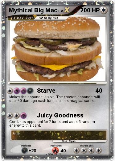 Pokemon Mythical Big Mac