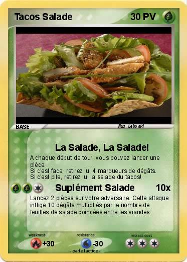 Pokemon Tacos Salade