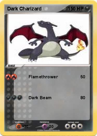 Pokemon Dark Charizard
