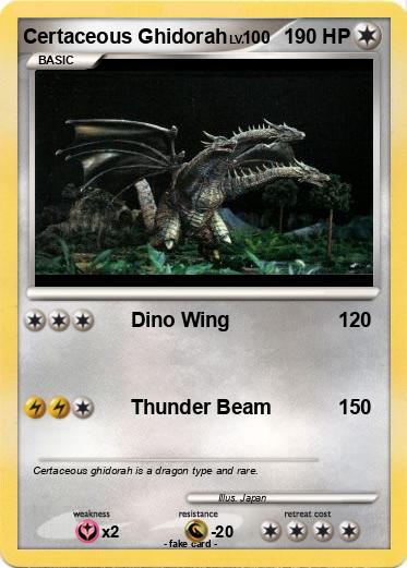 Pokemon Certaceous Ghidorah
