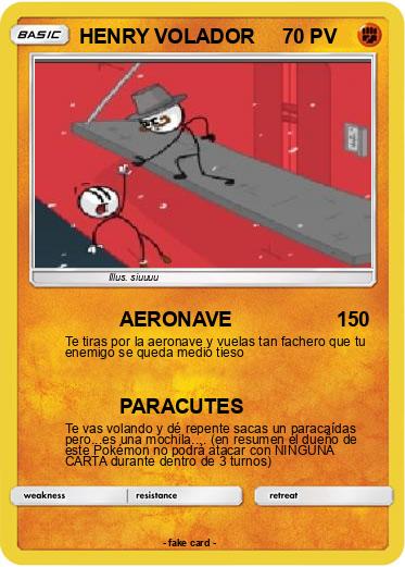 Pokemon HENRY VOLADOR