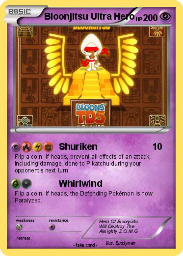 Pokemon Bloonjitsu Ultra Hero