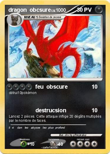 Pokemon dragon  obcsure
