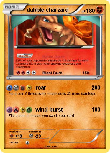 Pokemon dubble charzard