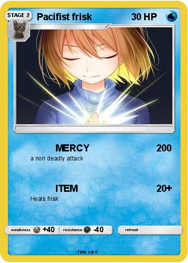 Pokemon Pacifist frisk