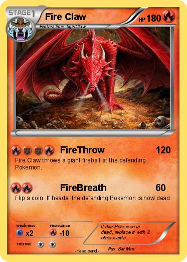 Pokemon Fire Claw