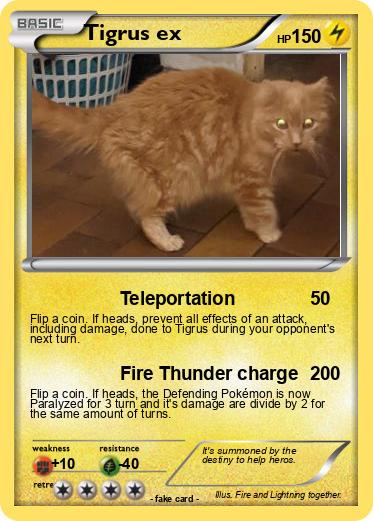 Pokemon Tigrus ex