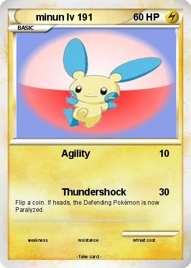 Pokemon minun lv 191