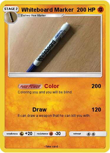 Pokemon Whiteboard Marker