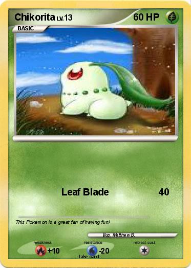 Pokemon Chikorita