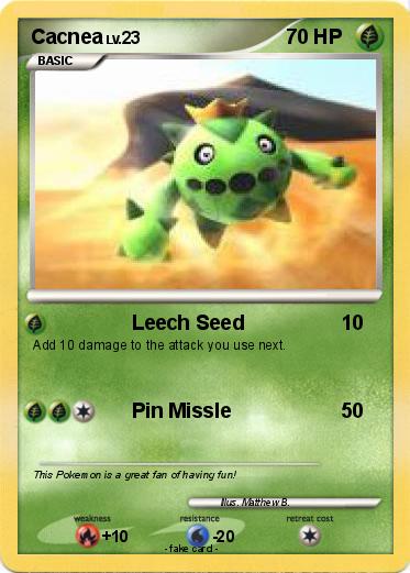 Pokemon Cacnea