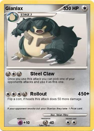 Pokemon Gianlax                                5