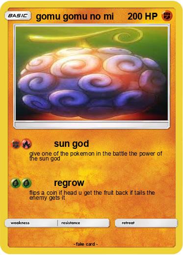 Pokemon gomu gomu no mi