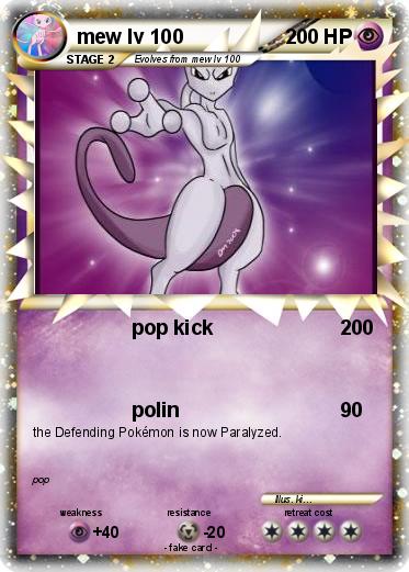 Pokemon mew lv 100