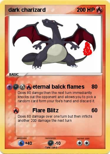 Pokemon dark charizard