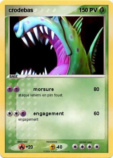 Pokemon crodebas