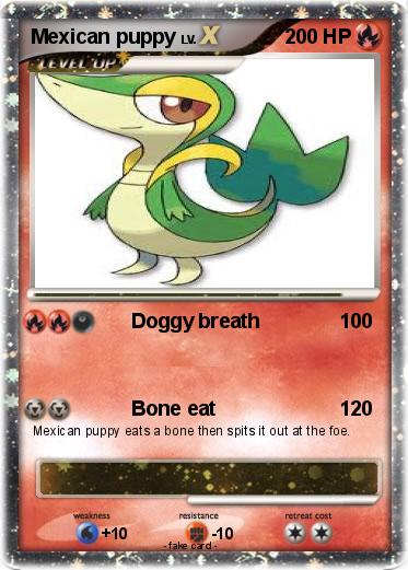 Pokemon Mexican puppy