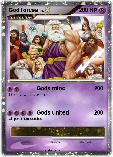 Pokemon God forces