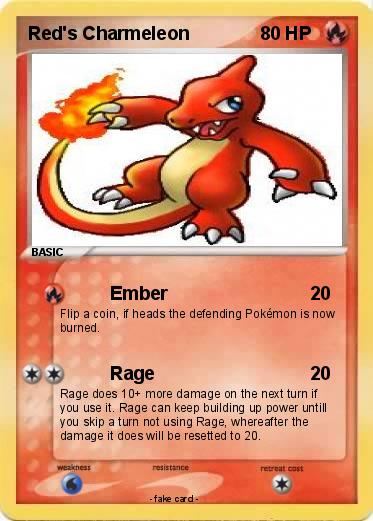 Pokemon Red's Charmeleon