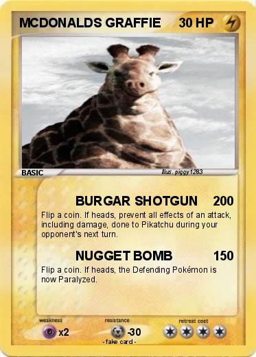 Pokemon MCDONALDS GRAFFIE