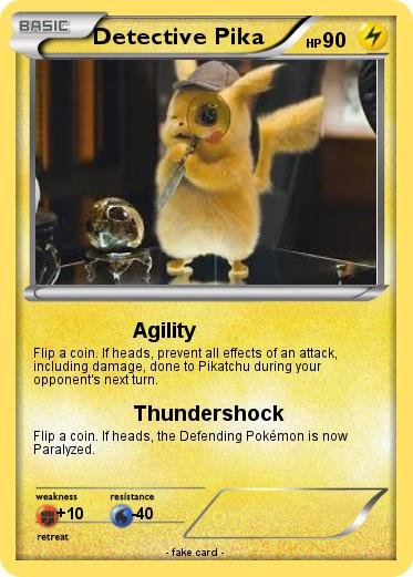Pokemon Detective Pika