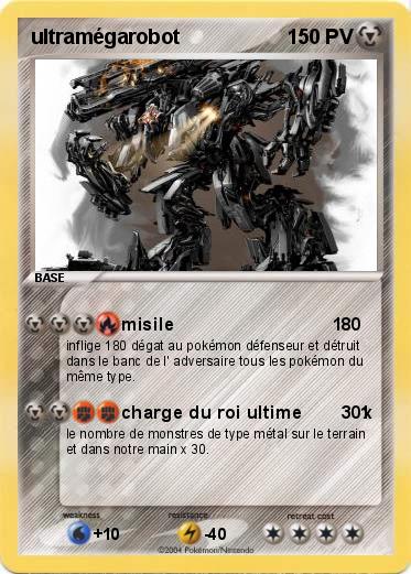 Pokemon ultramégarobot