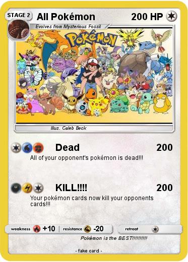 Pokemon All Pokémon