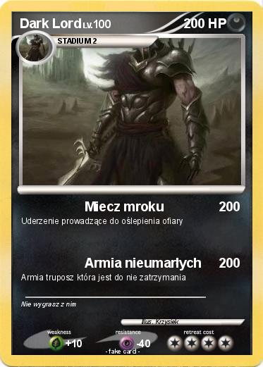 Pokemon Dark Lord