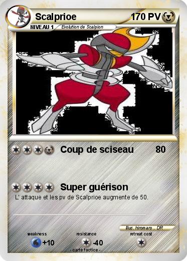 Pokemon Scalprioe