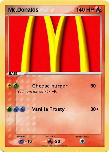 Pokemon Mc.Donalds
