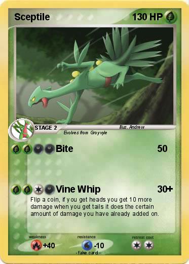 Pokemon Sceptile