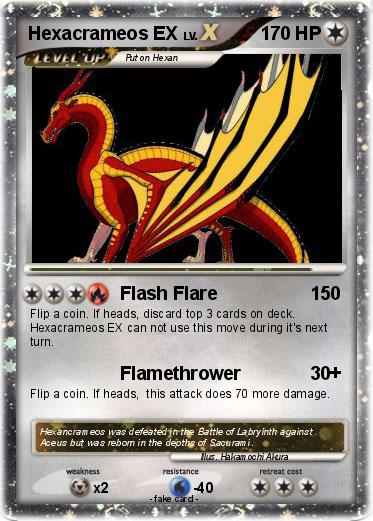 Pokemon Hexacrameos EX