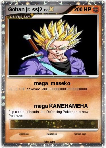 Pokemon Gohan jr. ssj2