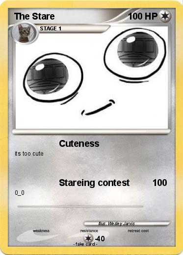 Pokemon The Stare