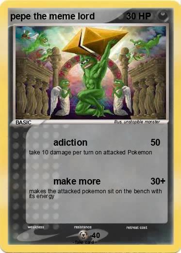 Pokemon pepe the meme lord