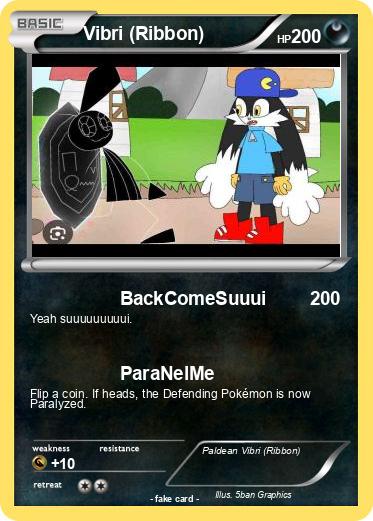 Pokemon Vibri (Ribbon)