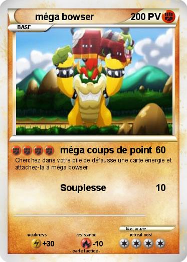 Pokemon méga bowser