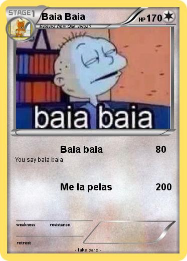 Pokemon Baia Baia