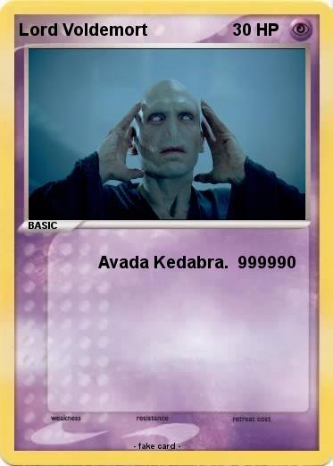 Pokemon Lord Voldemort